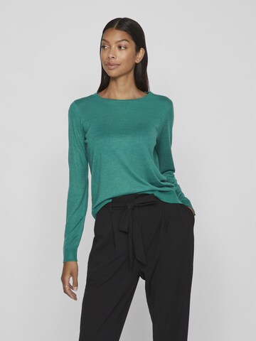 VILA Sweater 'ABELLA' in Green: front