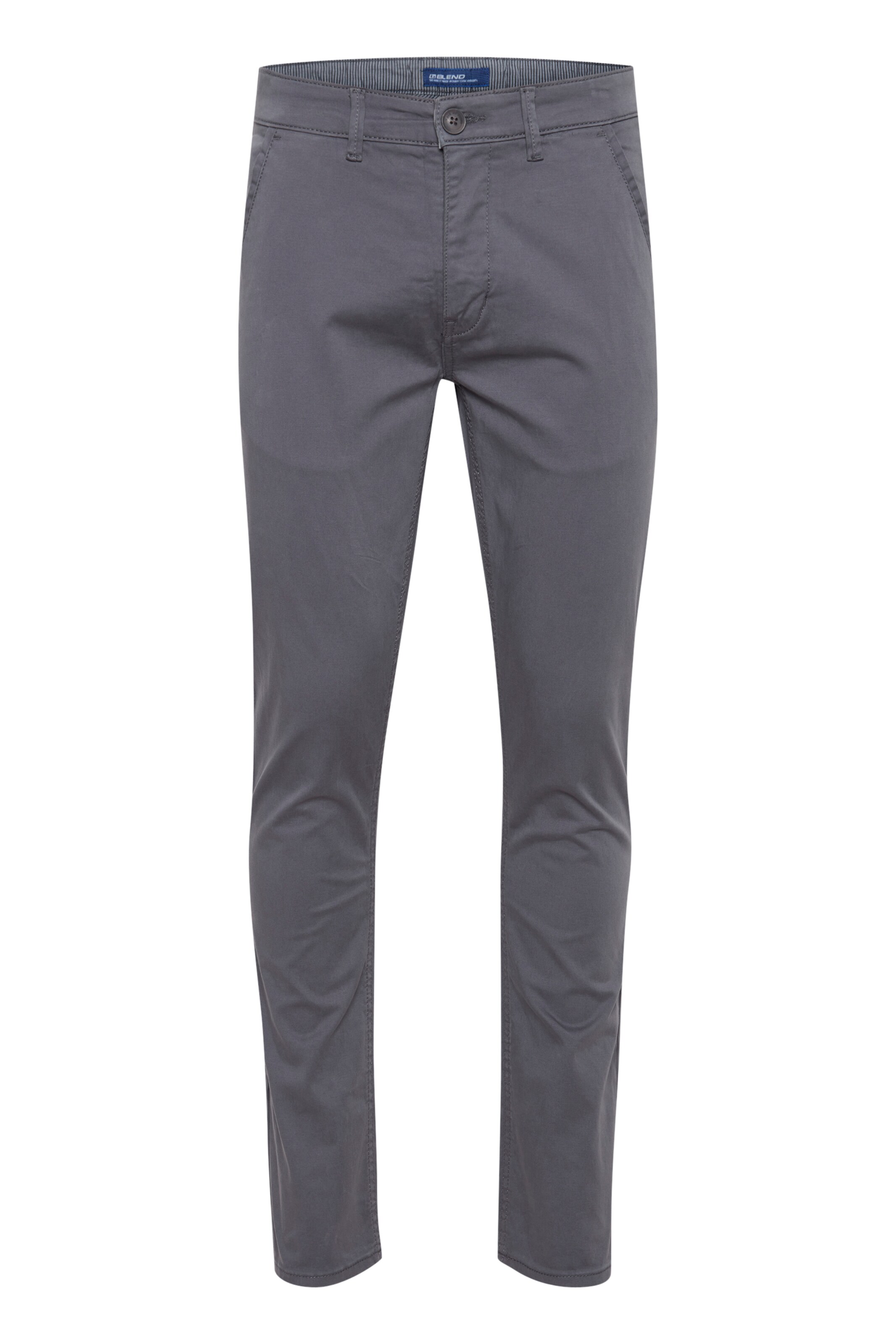 BLEND Slimfit Hose 'Flint' in Grau: Vorderseite