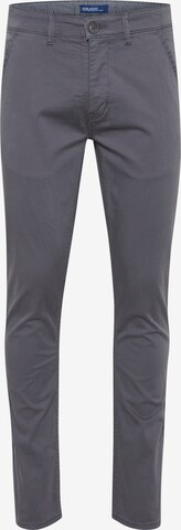 BLEND Slim fit Chino Pants 'Flint' in Grey: front