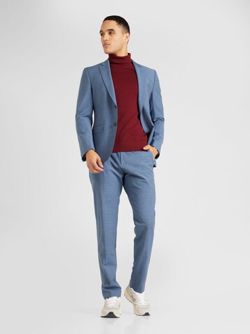 BOSS - Slimfit Fato 'Huge' em azul