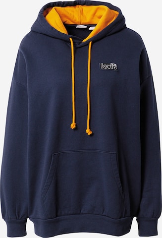 Sweat-shirt 'Prism Hoodie' LEVI'S ® en bleu : devant