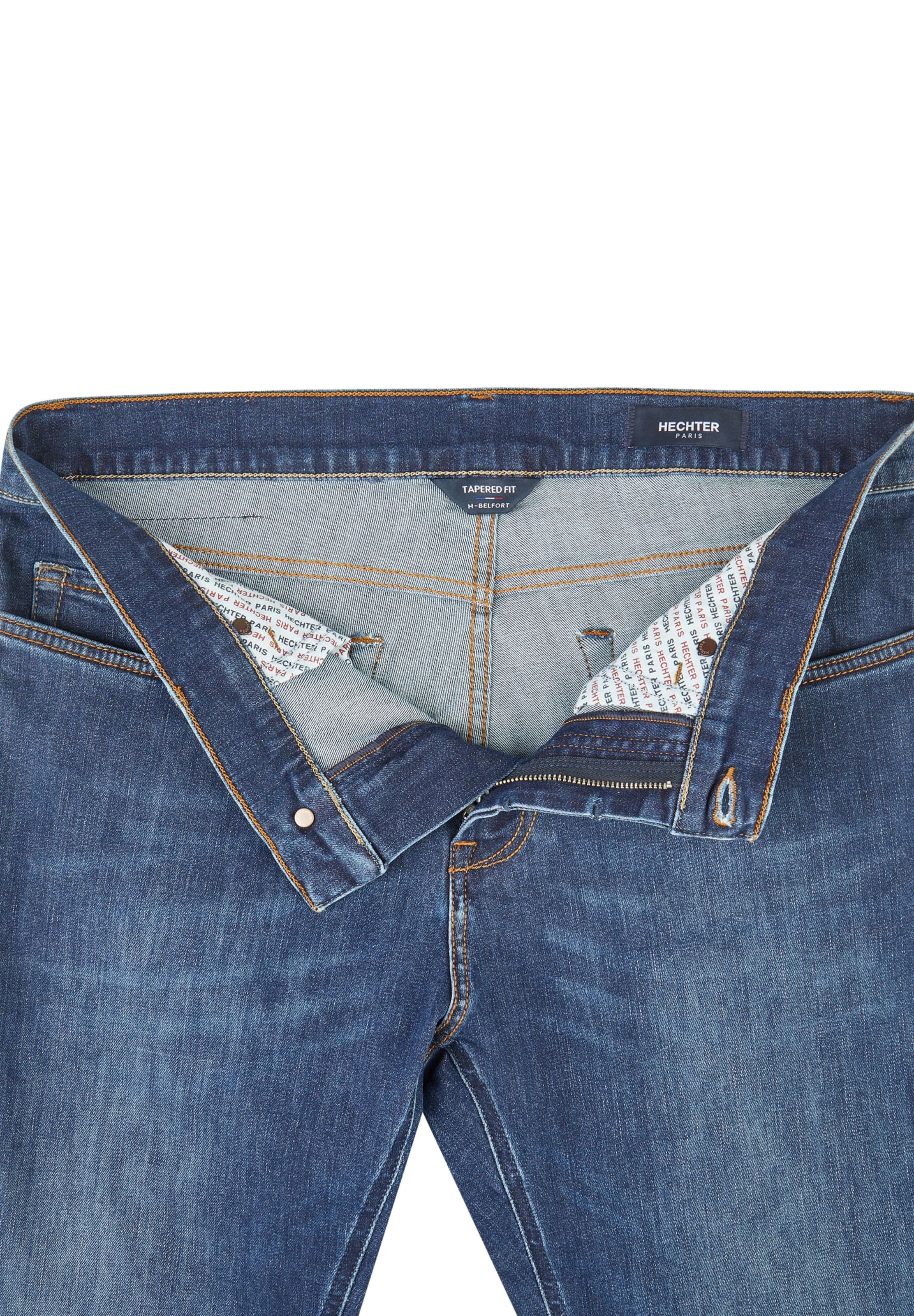 HECHTER PARIS Tapered Jeans 'H-BELFORT' in Blau