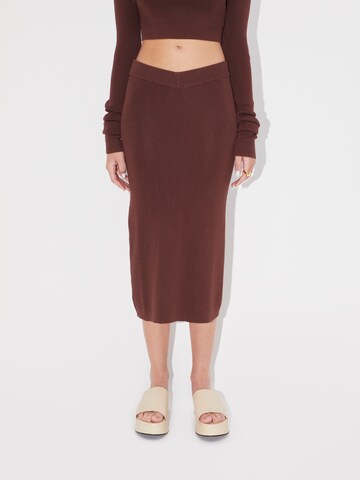 LeGer by Lena Gercke Skirt 'Felicia' in Brown: front