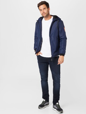 JACK & JONES سترة غير رسمية 'LOCK' بلون أزرق