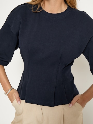 minus - Top 'Juniana' en azul