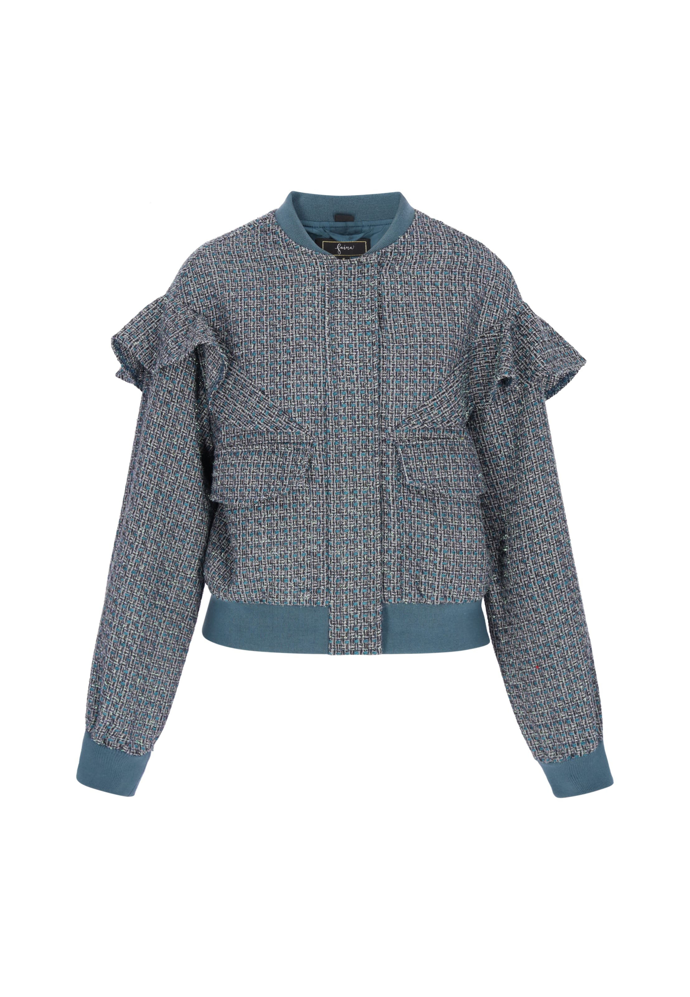 faina - Chaqueta de entretiempo en azul: frente