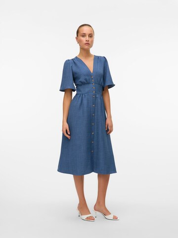 Abito camicia 'VMMelaney' di VERO MODA in blu