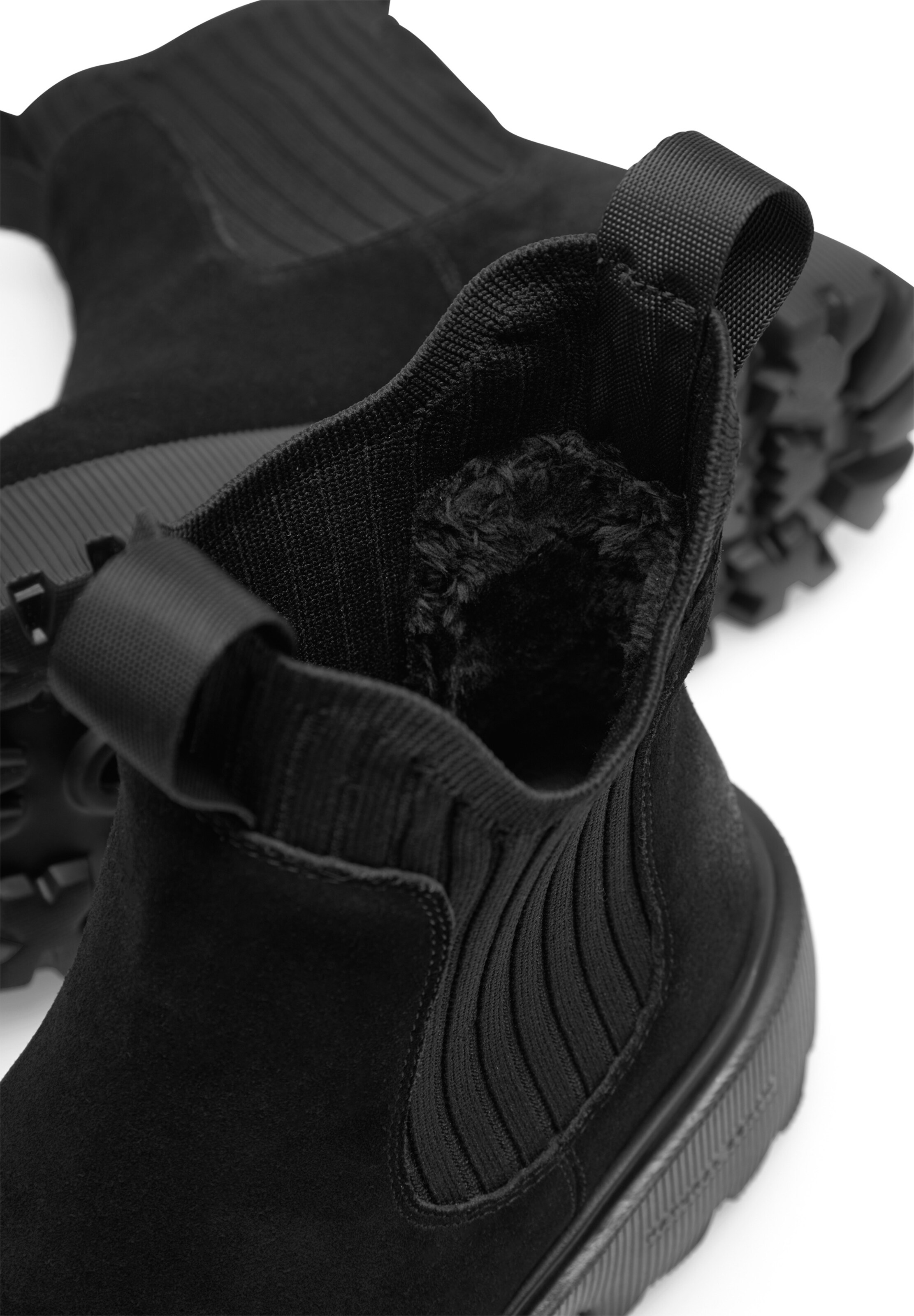 WODEN Chelsea Boots 'Isabella' i sort