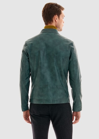 PIERRE CARDIN Kunstlederjacke in Grün