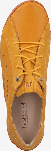 JOSEF SEIBEL Lace-Up Shoes 'Fergey 73' in Yellow