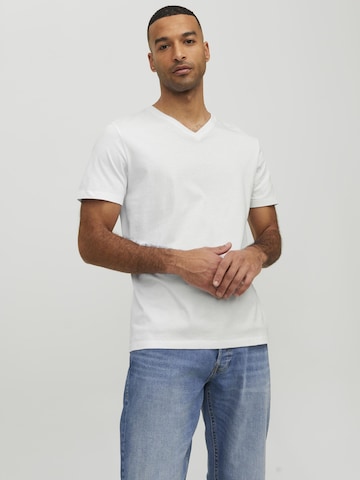 JACK & JONES Shirt in White: front