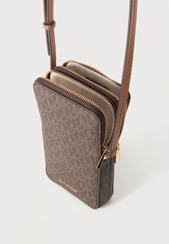 MICHAEL Michael Kors Torba za čez ramo | rjava barva