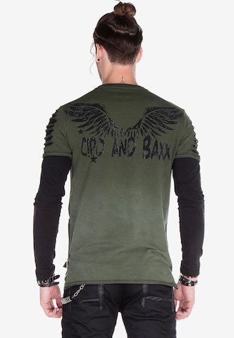CIPO & BAXX Shirt in Green