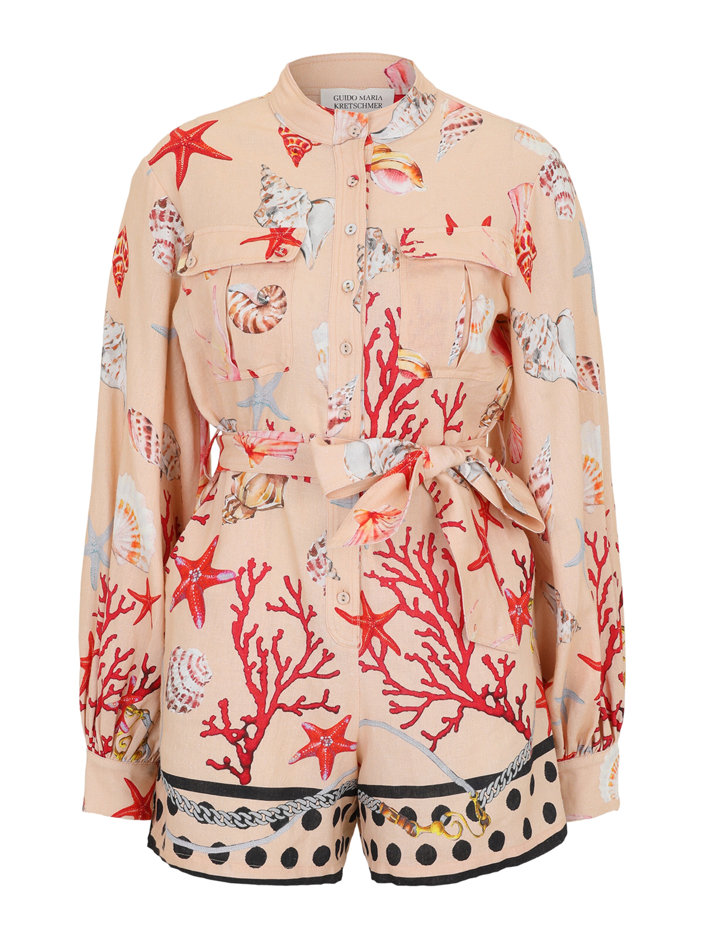 Guido Maria Kretschmer Women Haalari 'Ellinor' värissä ruskea: etupuoli