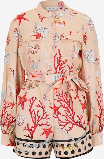 Guido Maria Kretschmer Women Kombinezon 'Ellinor' u cappuccino / svijetlosiva / crvena / crna, Pregled proizvoda