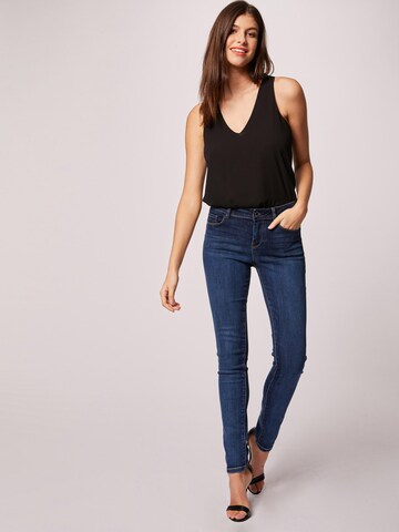 Skinny Jeans 'Pom' de la Morgan pe albastru