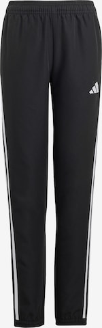 ADIDAS PERFORMANCE - Pantalón deportivo 'Tiro 25 Essentials' en negro: frente