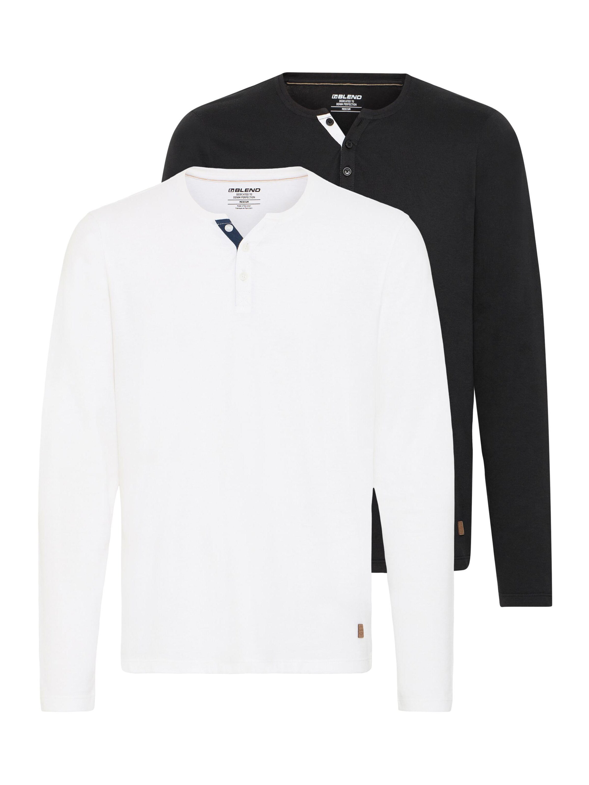 BLEND - Camiseta ' OLLIE ' en negro: frente