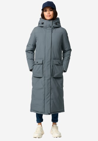 NAVAHOO Χειμερινό παλτό 'Wolkenfrost XIV' σε μπλε