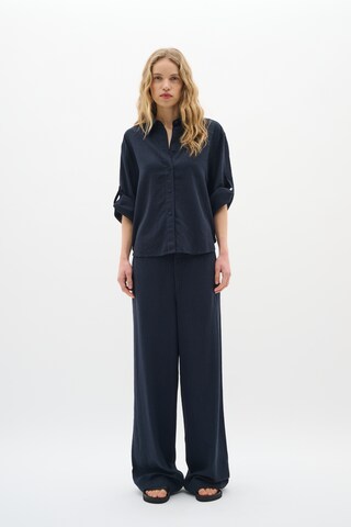 InWear regular Bukser med fals 'Dolina ' i blå