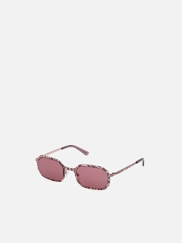 Emilio Pucci Zonnebril 'Pucci EP0248 Animal/texture 52/23/140 Women Sunglasses' in Roze: voorkant