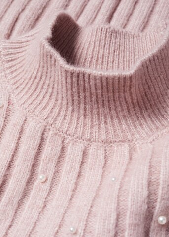 MANGO Пуловер 'Galaxy' в розово