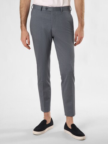 Regular Pantalon ' Hoxdon ' Finshley & Harding London en bleu : devant