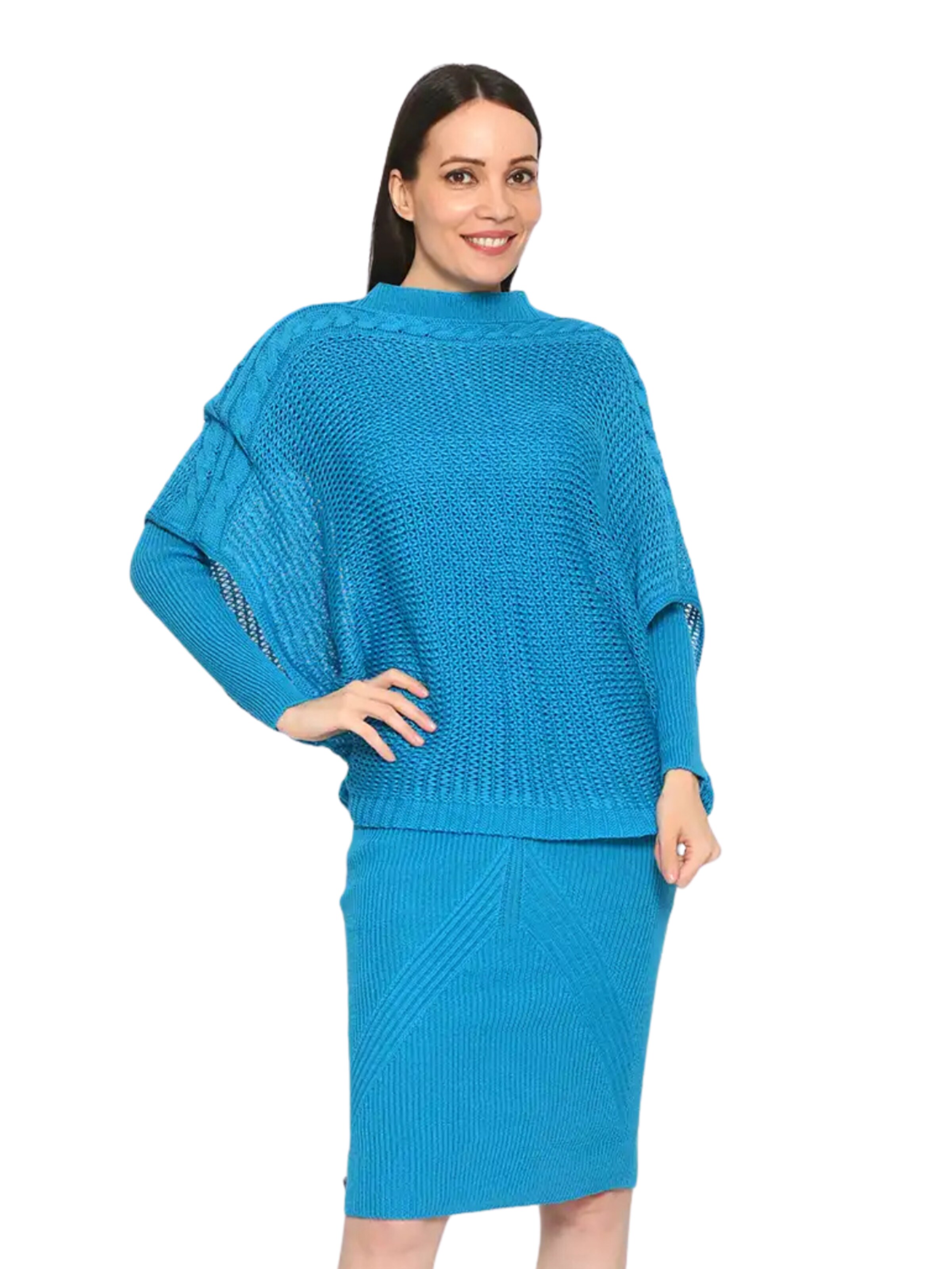 Süel knitwear - Jersey 'Birthday' en azul
