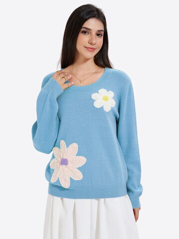 Pull-over Imily Bela en bleu : devant