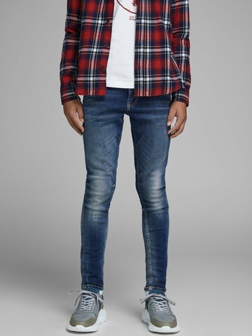 Jack & Jones Junior Skinny Jeans in Blauw: voorkant