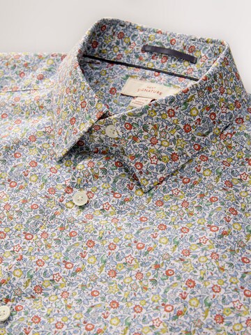 Next Средняя посадка Рубашка в Белый