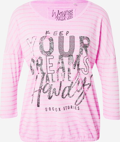 Soccx Camisa em rosa / cor-de-rosa / preto, Vista do produto