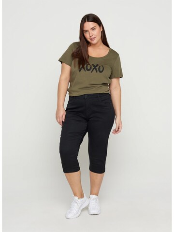 Zizzi Regular Jeans 'Emily' in Black