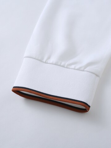 ALLTHEMEN Shirt 'Leichtigkeit' in White