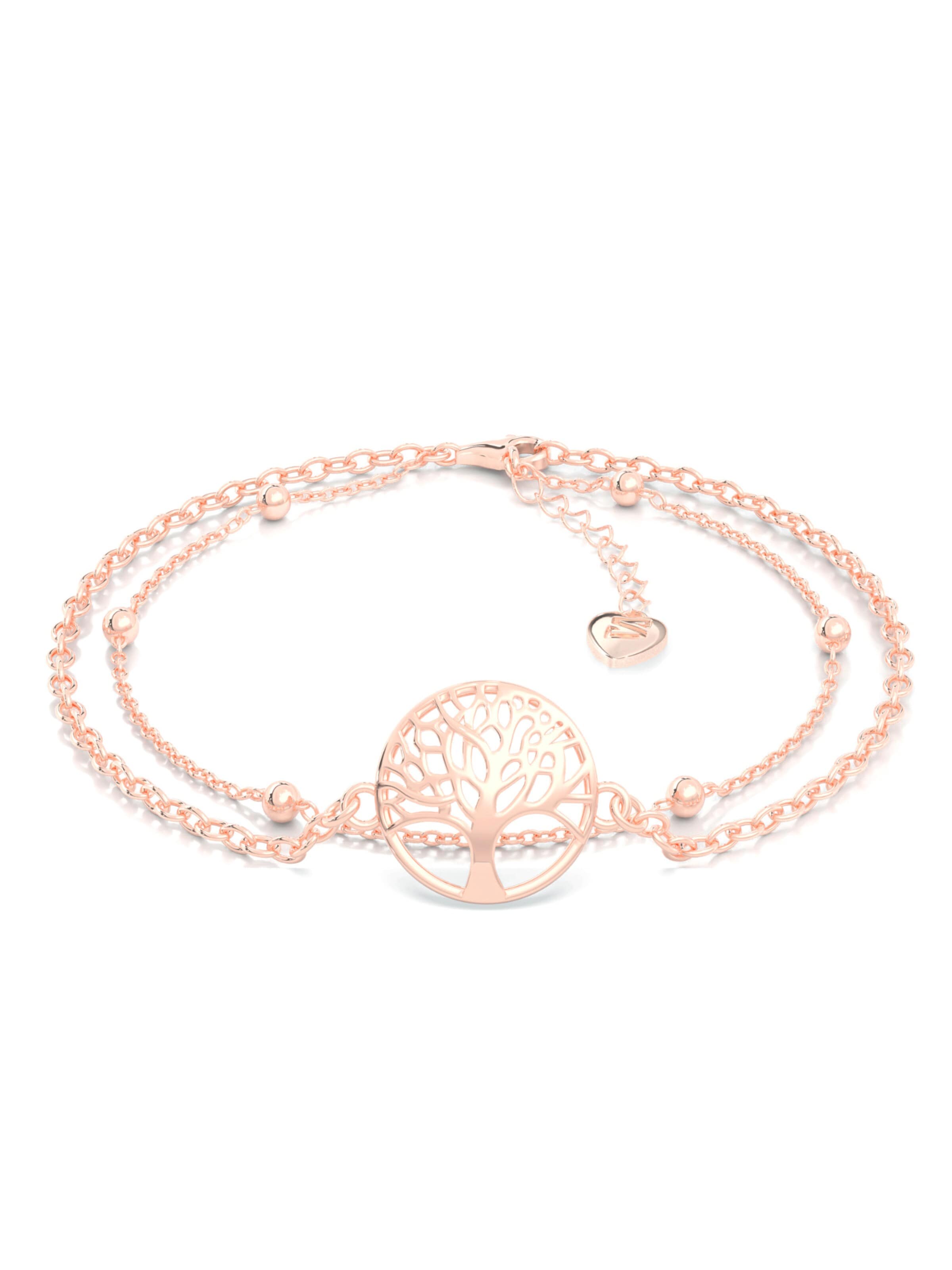 SERASAR Armband 'Life'‌‌‌‌‌‌‌‌‌‌ in Gold: Vorderseite