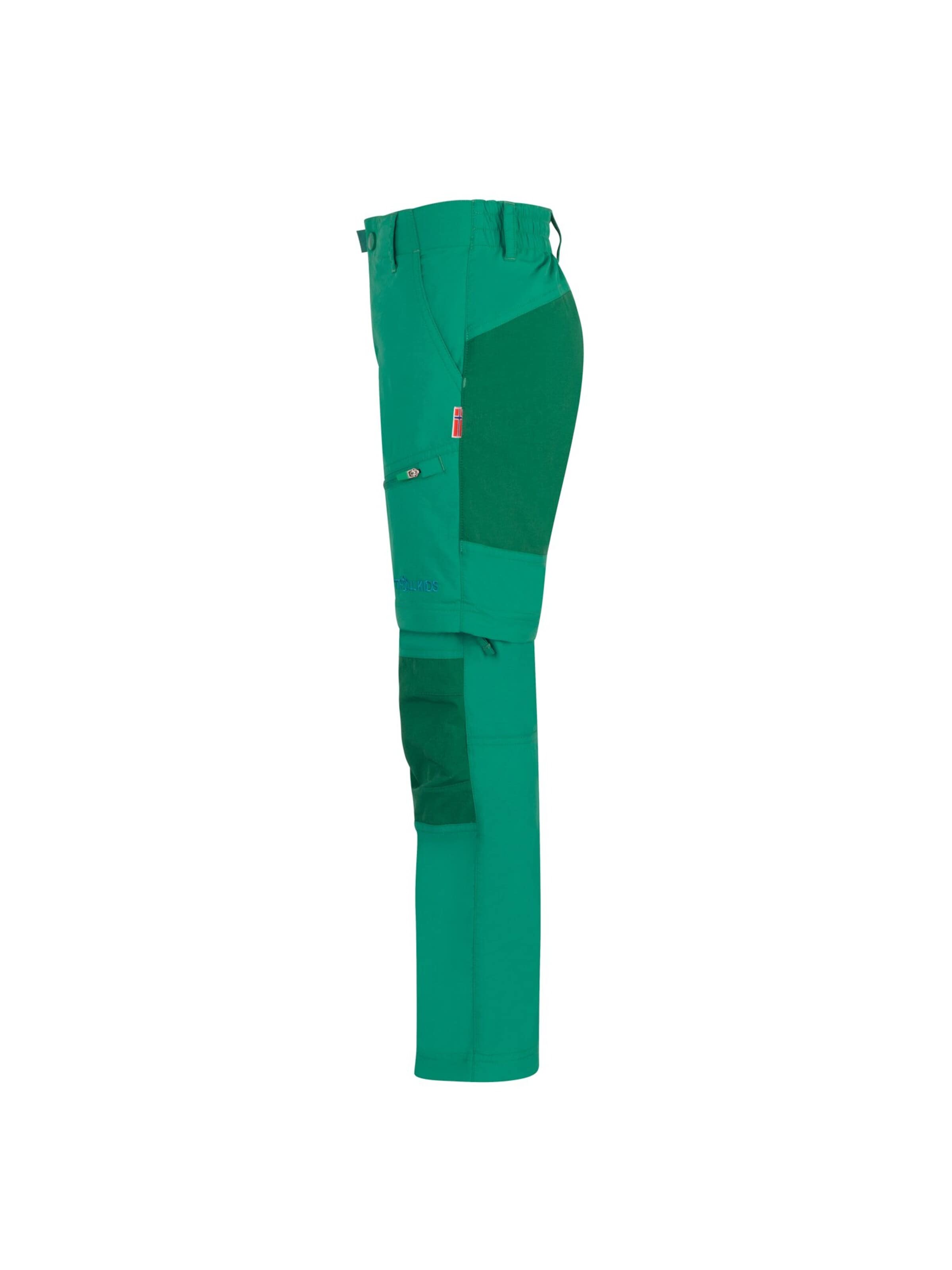 TROLLKIDS Regular Sporthose‌‌‌ in Grün