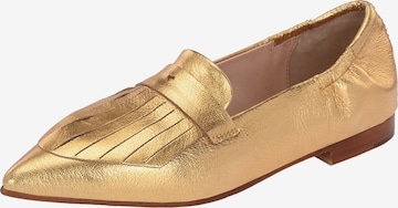 Crickit Classic Flats ' JANET ' in Gold: front