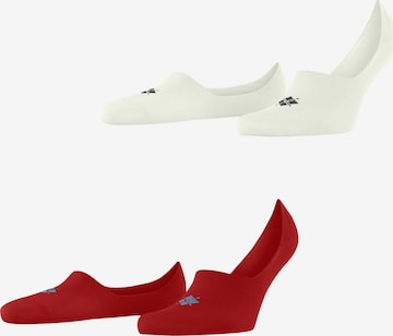 BURLINGTON Ankle Socks 'Everyday 2-Pack' in Red: front