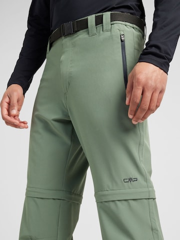 Regular Pantalon outdoor CMP en vert