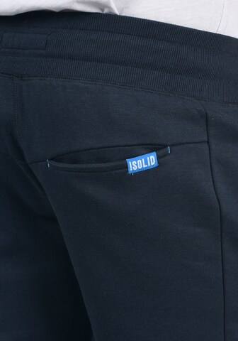 !Solid Regular Sweatshorts 'Benjamin' in Blau