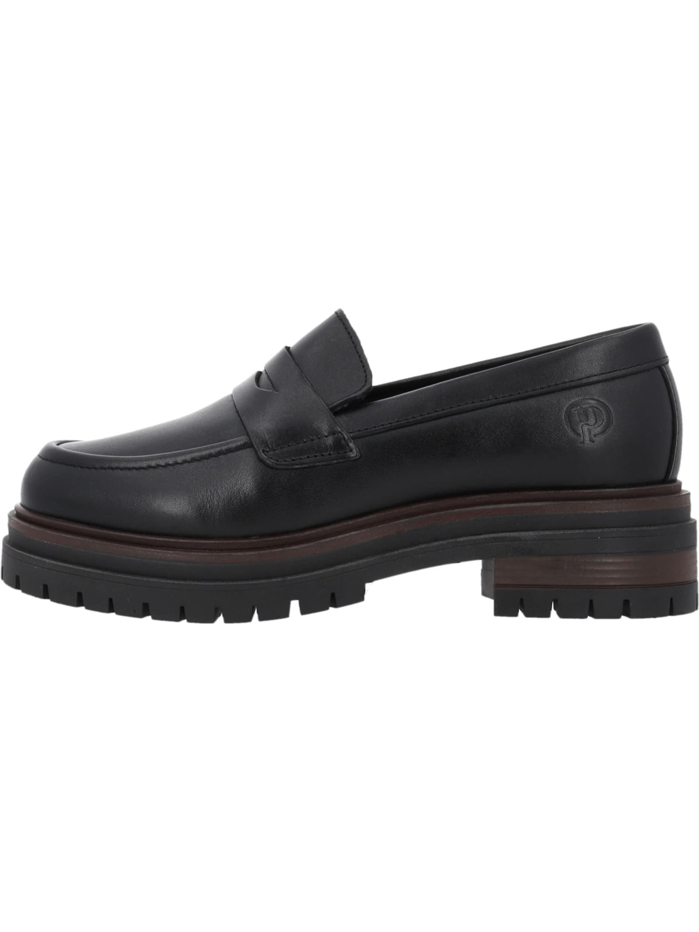 Palado Classic Flats 'Ismensia' in Black: front