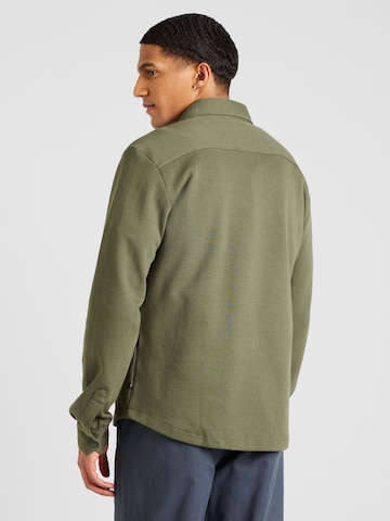 QS Regular fit Button Up Shirt in Green
