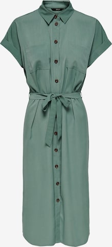 Robe-chemise 'Hannover' ONLY en vert : devant