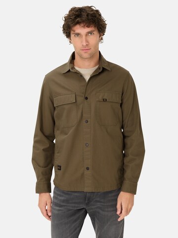 CAMEL ACTIVE Regular Fit Jacke in Braun: Vorderseite