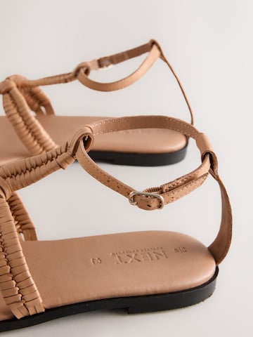 Next Remienkové sandále 'Forever Comfort' - Béžová