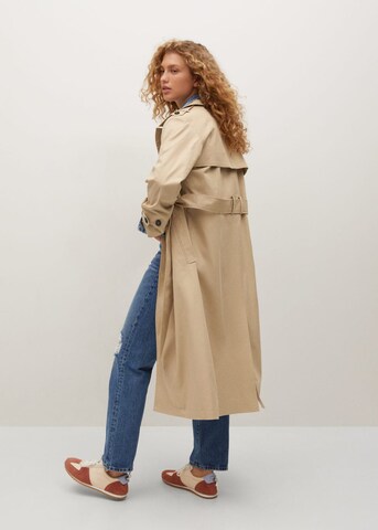 MANGO Mantel 'Angela-I' in Beige