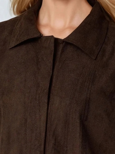 Camicia da donna Hiccup di colore marrone, Visualizzazione prodotti