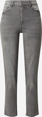 Coupe slim Jean Dorothy Perkins en gris : devant