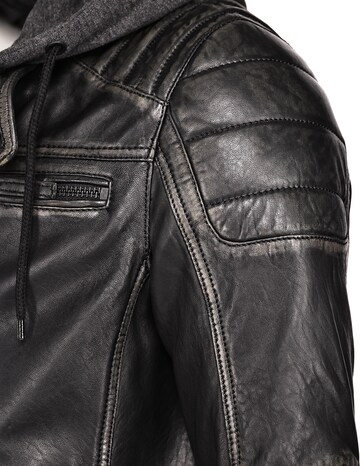 MUSTANG Lederjacke ' 31021306 ' in Schwarz