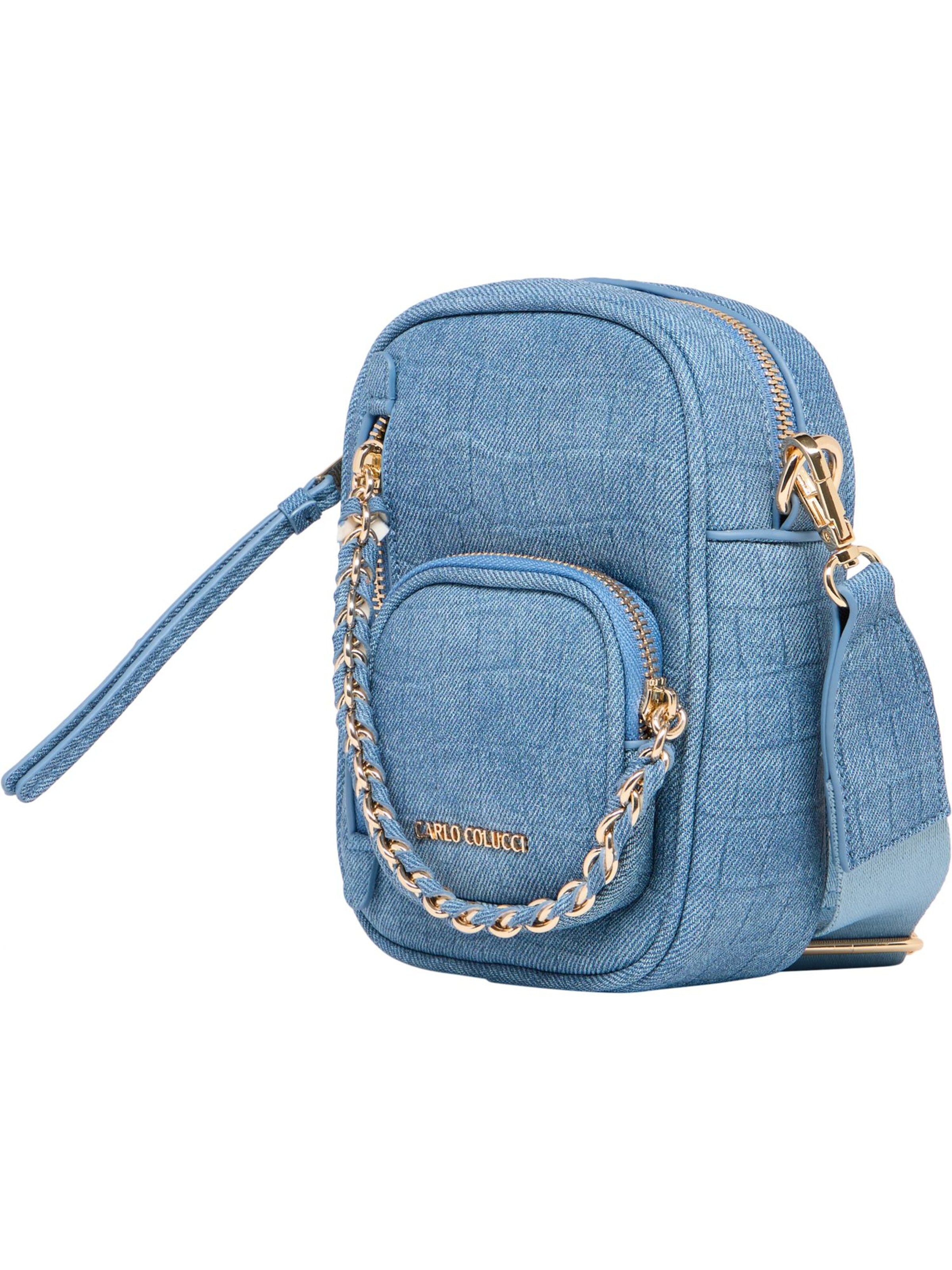 Sac à bandoulière ' di Carlantonio ' Carlo Colucci en bleu